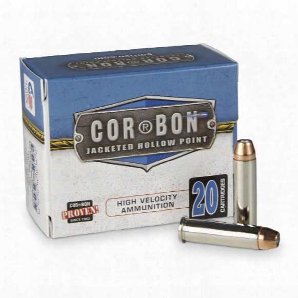 Cor-bon High Velocity, .357 Magnum, Jhp, 140 Grain, 20 Rounds