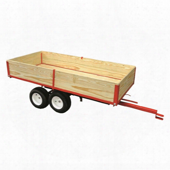 Country Manufacturing Tandem Trailer, 7&amp;#39; Bed