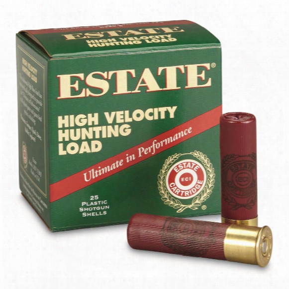 Estate Cartridge High Velocity Hunting Loads, 28 Gauge, 2 3/4&amp;quot; 3/4 Ozs., 25 Rounds