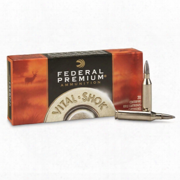 Federal Premium Nosler Partition, .243 Winchester, Np, 100 Grain, 20 Rounds