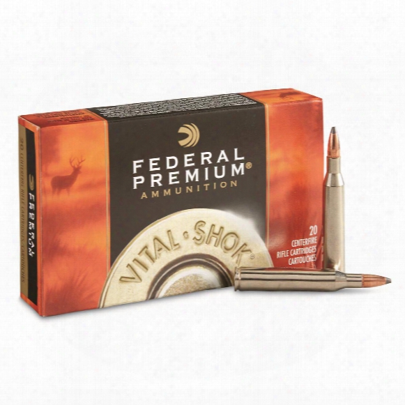 Federal, Premium Nosler Partition, .25-06 Remington, Np, 115 Grain, 20 Rounds