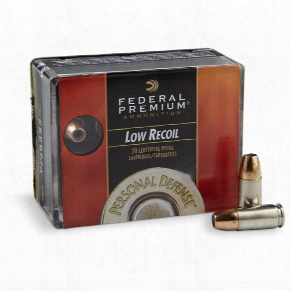 Federal Premium Personal Defense, 9mm Luger, Hs Jhp, 135 Grain, 20 Rounds