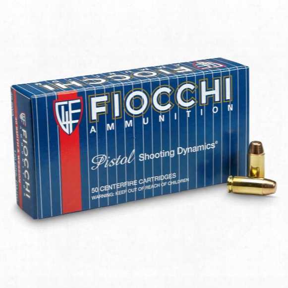 Fiocchi, .40 Smith &amp;amp; Wesson, Fmj-tc, 170 Grain, 250 Rounds