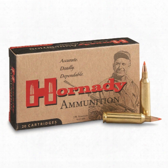 Hornady Varmint Express, .22-250 Remington, V-max, 50 Grain, 20 Rounds