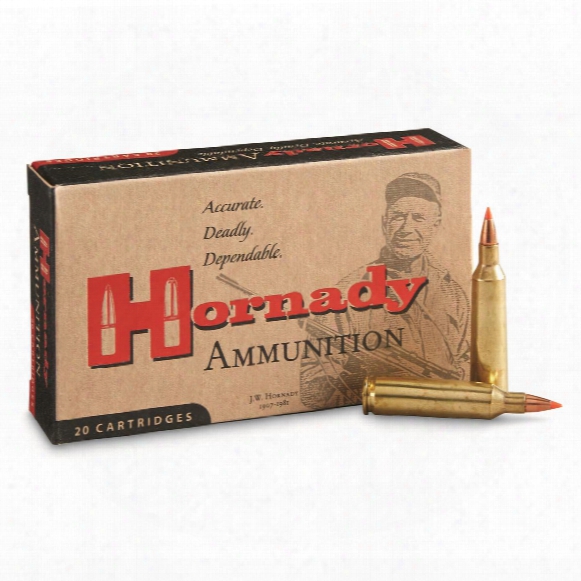 Hornady Varmint Express, .22-250 Remington, V-max, 55 Grain, 20 Rounds