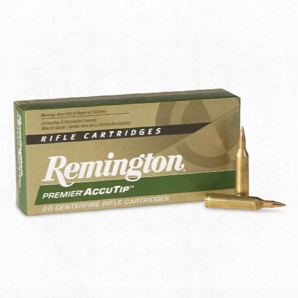 Remington Accutip, .17 Remington, At-vb, 20 Grain, 20 Rounds