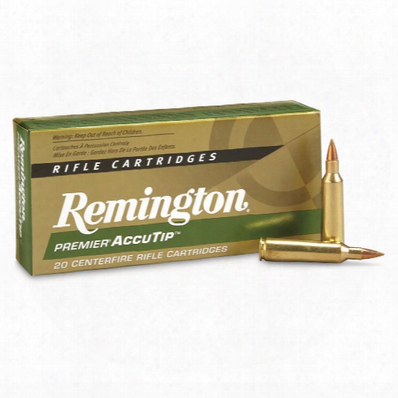 Remington Accutip, .22-250 Remington, At-v-bt, 50 Grain, 20 Rounds