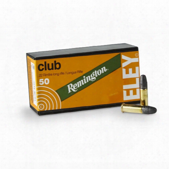 Remington / Eley, .22 Competition Club, Lrn, 40 Grain, 50 Rounds