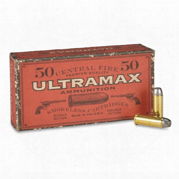 Ultramax Cowboy Action, .44 Magnum, Rnfp, 240 Grain, 50 Rounds