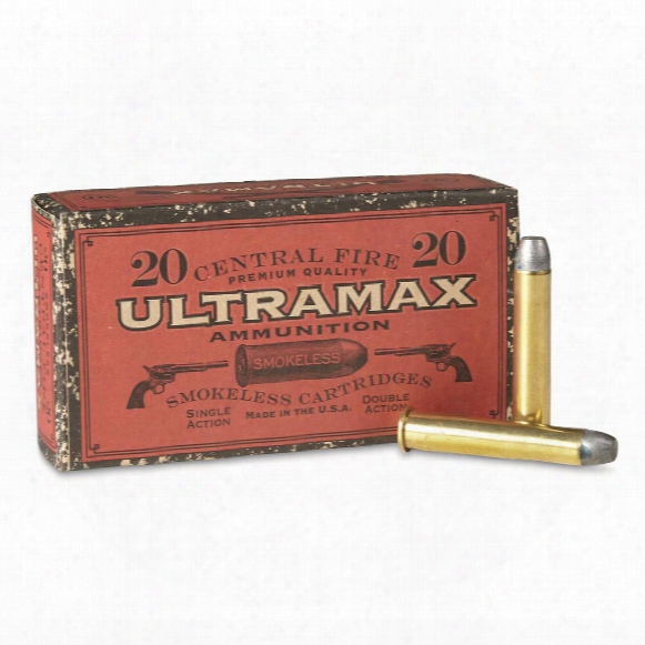 Ultramax Cowboy Action, .45-90, Rnfp, 300 Grain, 20 Rounds