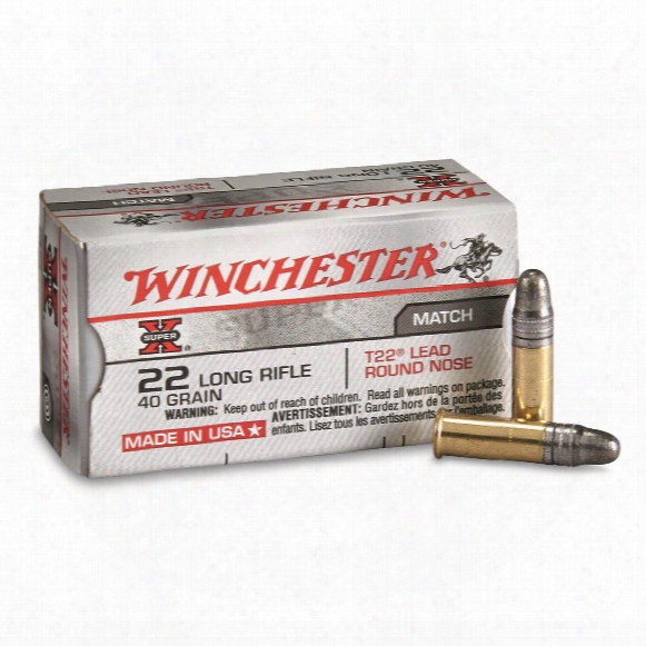 Winchester Super-x .22lr, Lrn, 40 Grain, 50 Rounds