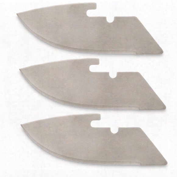 Browning Speed Load Hunting Knife Replacement Blades, Drop Point, 3 Pack