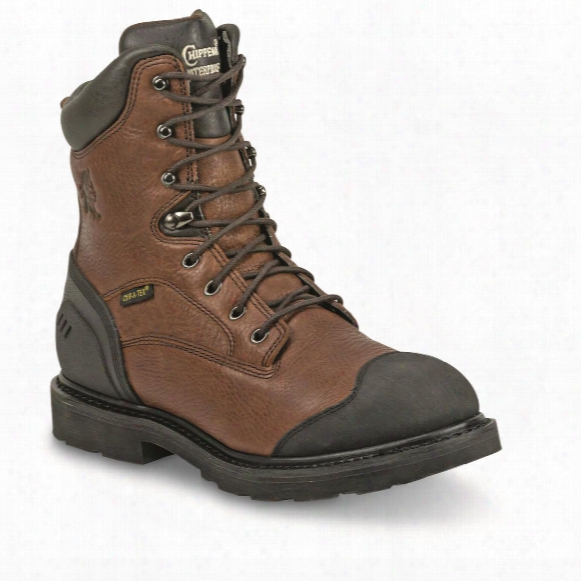 Chippewa Men&amp;#39;s Waterproof 8&amp;quot; Heavy Duty Oiled Work Boots