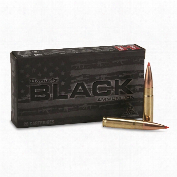 Hornady Black, 300 Blackout, A-max, 208 Graain, 20 Rounds