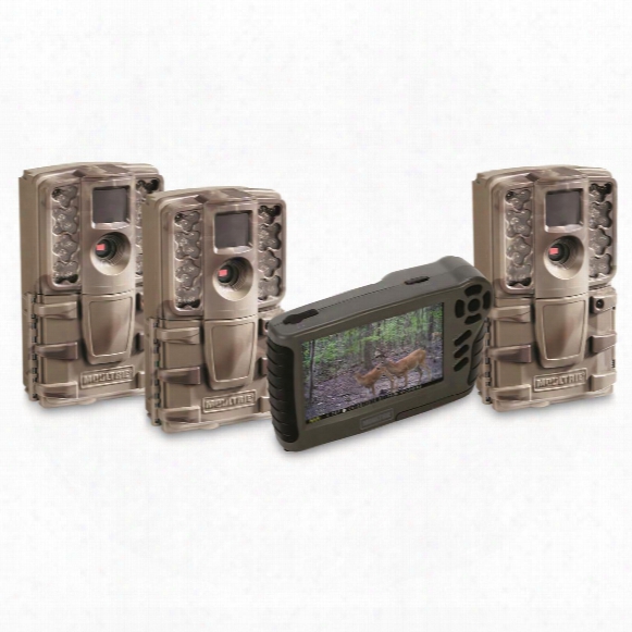 Moultrie Trace Sg-25 Trail/game Cameras And Photo Viewer Kit