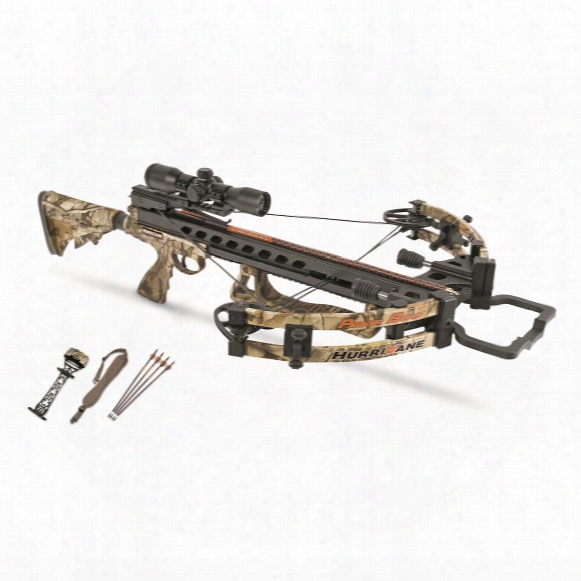 Parker Hurricane Crossbow With Outfitter Package, 3x Illuminated Mr Scope