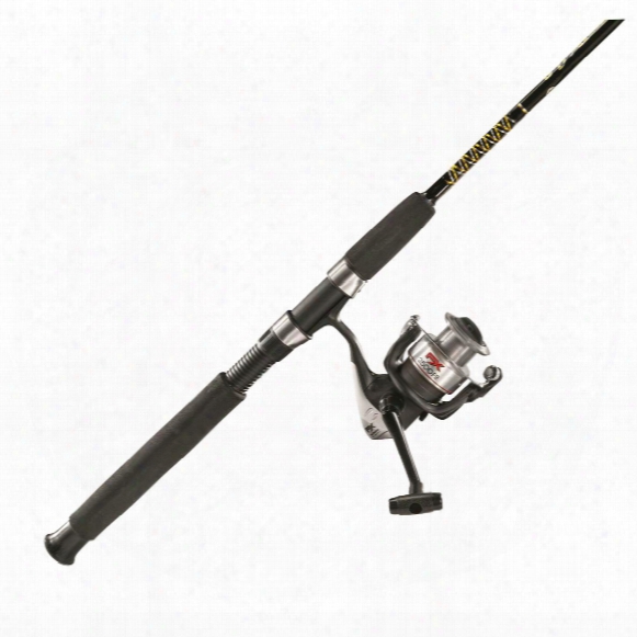 Pinnacle Powertip Gold And Shimano Fx Front Drag Spinning 6&amp;#039; Rod And Reel Combo