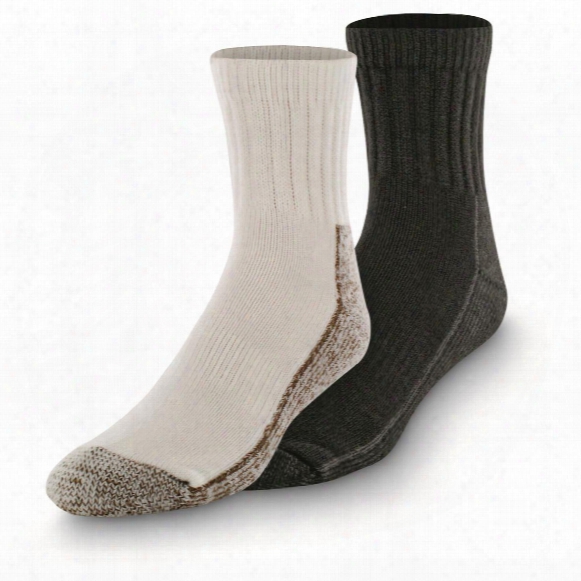 Sof Sole Men&amp;#39;s Double Cushion Socks, 2 Pairs