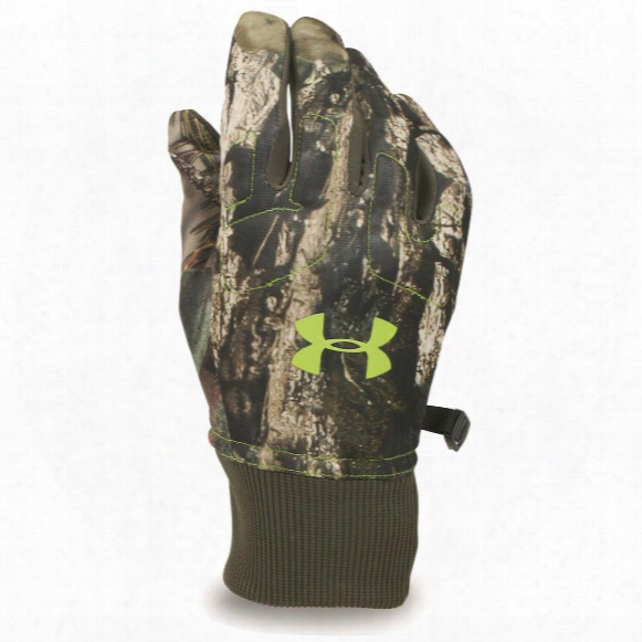 Under Armour Scent Control Armour Fleece Gloves, Mobu Country