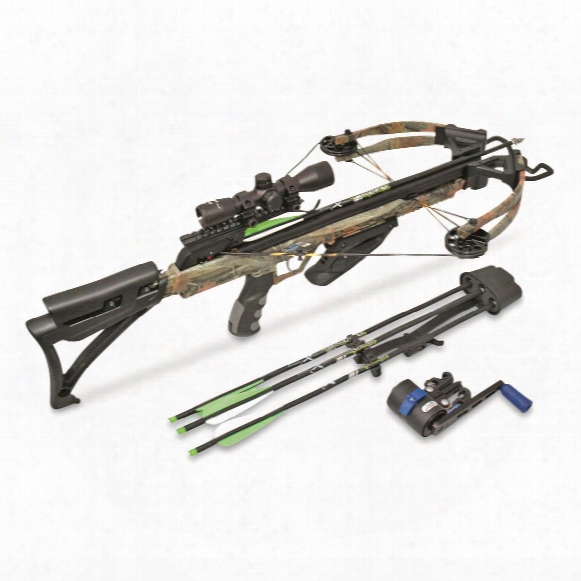 Carbon Express Blade Pro Crossbow Package With Cranking Device