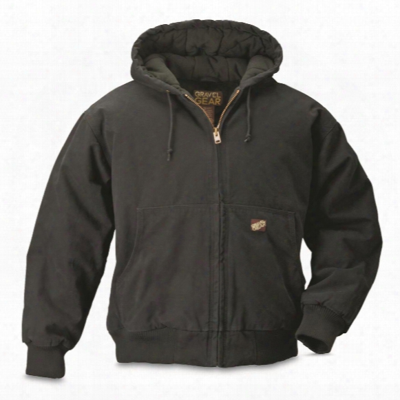 Gravel Gear Men&amp;#039;s Tundra Insulated Hooded Jacket