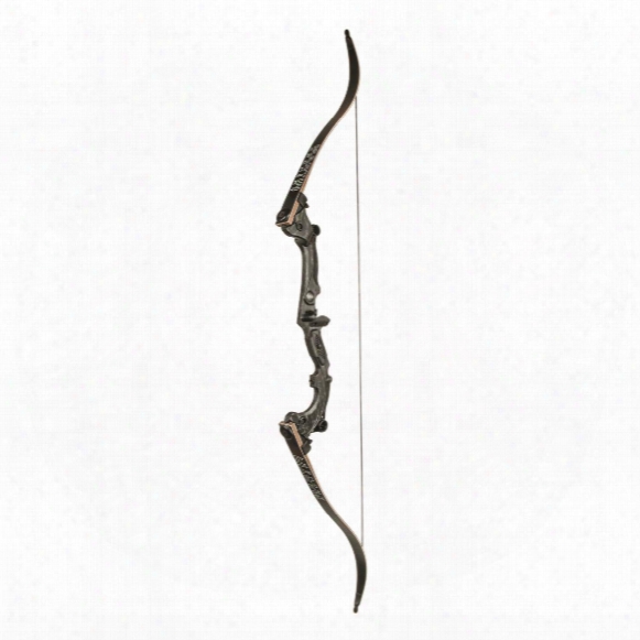 Martin Archery Saber Take-down Recurve Bow, 40 Lb., Right Handed, Black Flame