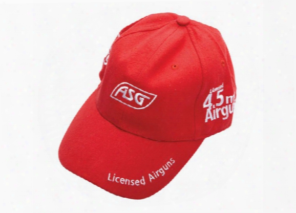 Asg Airgun Cap, Red