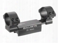 Bullseye Zr 1-pc Mount, 30mm Rings, Weaver, 0.04" Droop Compensation, Recoil Compensation
