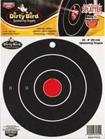 Birchwood Casey Dirty Bird Bullseye Targets, 8" Round, 25ct