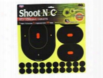 Birchwood Casey Shoot-n-c 9" Targets, 3" Replacement Centers, 100 Pasters, 120ct