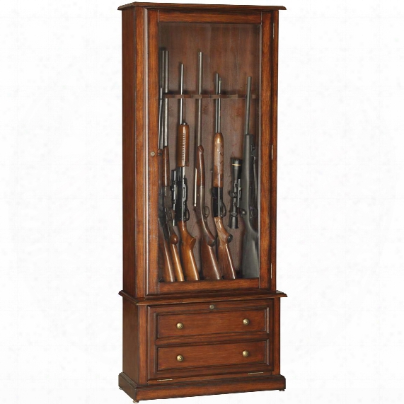 American Furniture Classics&amp;#174; 8 - Gun Cabinet With Locking Base