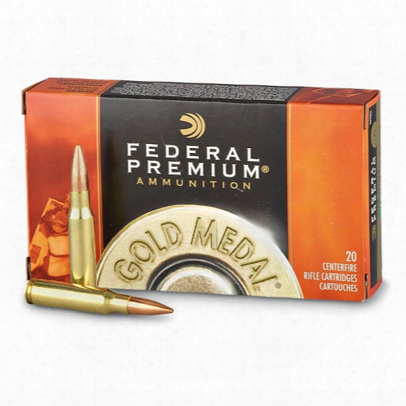 Federal, Gold Medal, .308 Win., 168 Grain, 100 Rounds