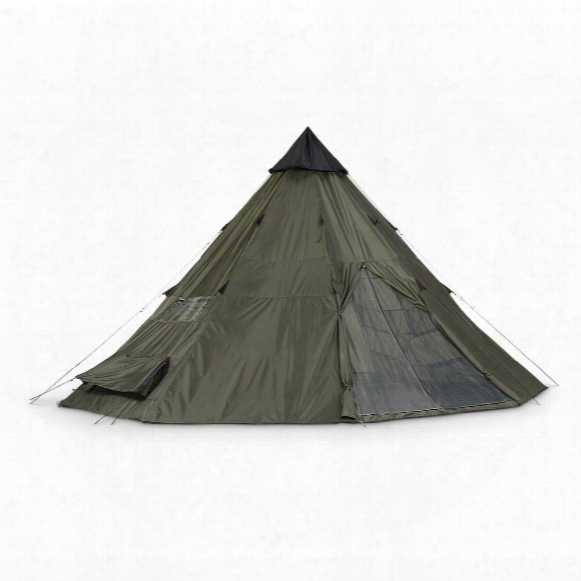 Guide Gear Teepee Tent, 18&amp;#039; X 18&amp;#039;