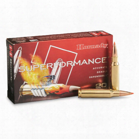 Hornady Superformance, .308 Winchester, Gmx, 150 Grain, 20 Rounds
