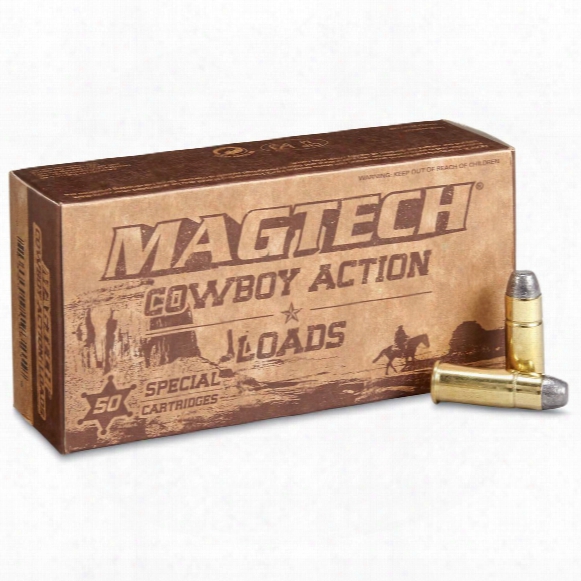Magtech Cowboy Action Loads, .44-40 Winchester, Lfn, 200 Grain, 50 Rounds