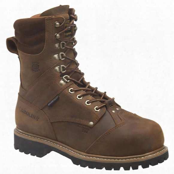 Men&amp;#39;s Carolina 8&amp;quot; Waterproof 400 Gram Thinsulate Ultra Insulation Composite Toe Boots