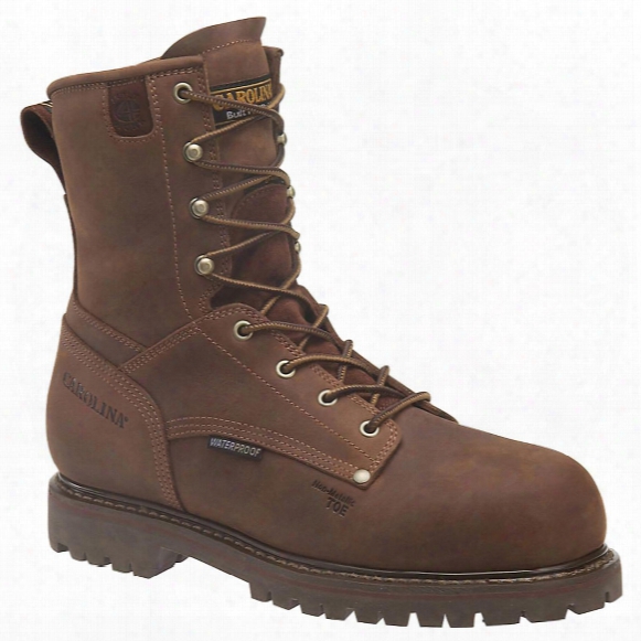 Men&amp;#39;s Carolina&amp;#174; 8&amp;quot; Waterproof 800 - Gram Thinsulate Ultra Insulation Safety Toe Boots