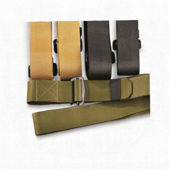 Military-style 50&amp;quot; Nylon Bdu Belts, 2 Pack