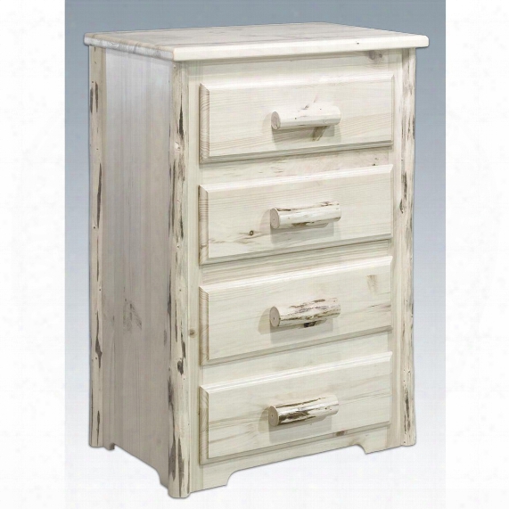 Montana Woodworks&amp;#153; 4 - Drawer Chest, Unfinished