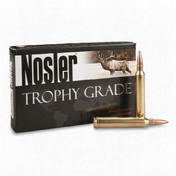 Nosler Trophy Grade 7mm Stw 140 Grain Pt 20 Rounds