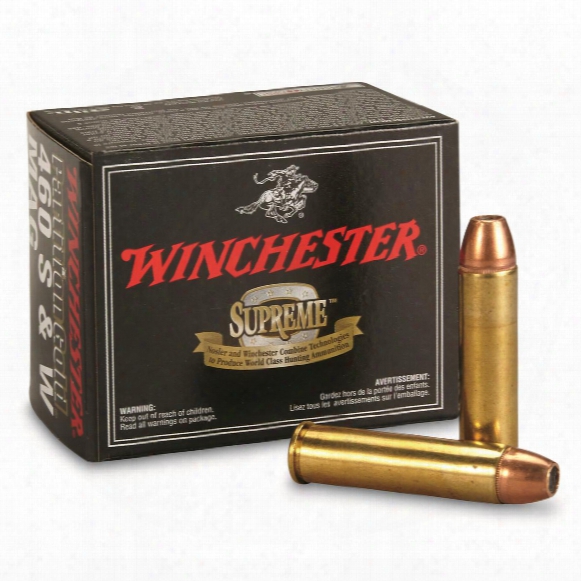 Winchester, Handgun Hunting, .460 S&amp;amp;w, Pg, 260 Grain, 20 Rounds