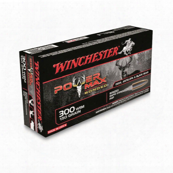 Winchester Super-x Rifle, .300 Wsm, Phpb, 150 Grain, 20 Rounds