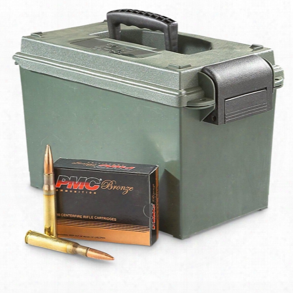 100 Rds. Pmc; Bronze Line .50 Bmg 660 Grain Fmj Boat-tail Ammo
