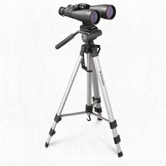 Celestron 20-100x70mm Zoom Binoculars / Tripod Set