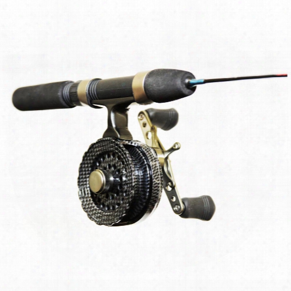 Eagle Claw Inline Ice Fishing Spinning Rod &amp;amp; Reel Combo