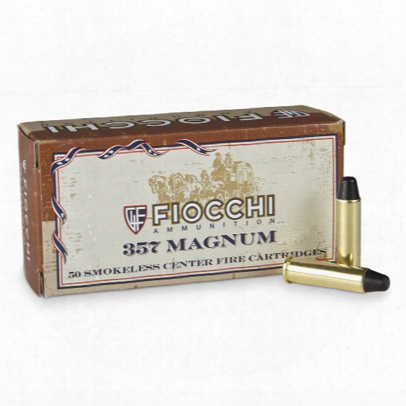 Fiocchi, .357 Magnum, 158 Grzin, Lfp Cowboy Loads, 50 Rounds