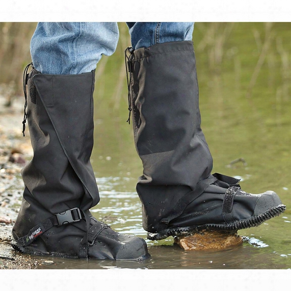 Frogg Toggs Men&amp;#039;s Waterproof Over Boots, Black