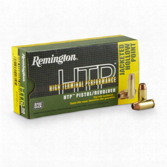 Remington, .40 S&amp;amp;w, Jhp, High Terminal Performance, 180 Grain, 50 Rounds