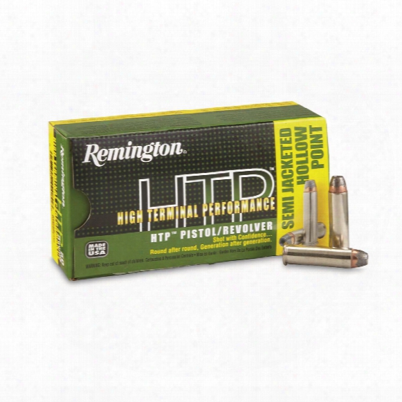 Remington High Terminal Performance, .357 Magnum, Sjhp, 158 Grain, 50 Rounds