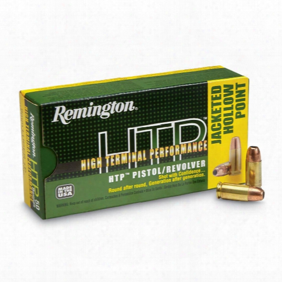 Remington High Terminal Performance,, 9mm Luger+p, Jhp, 115 Grain, 50 Rounds